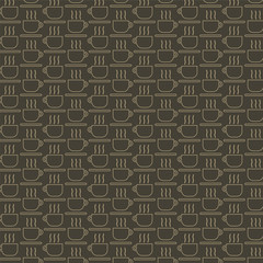 Coffee Lover Background Vector Illustration