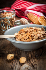 Bowl of cereals.