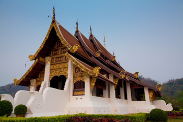 Fototapeta premium Wihan Phrachao Lan Thong