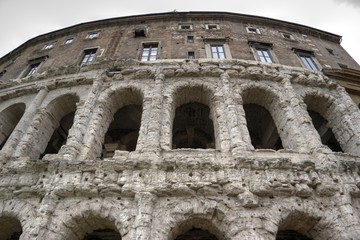 Obraz premium Theater of Marcellus in Rome, Italy