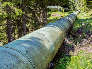 Pipeline für die Stromerzeugung mittels Wasserkraft