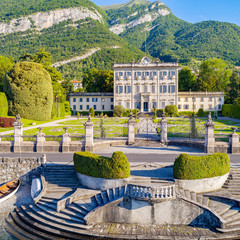 Lago di Como (IT) - Villa La Quiete - Tremezzo - Vista aerea 
