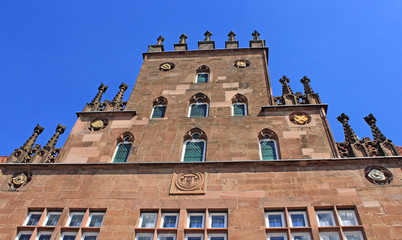 Fototapeta na wymiar Lemgo: Historisches Rathaus (Nordrhein-Westfalen)