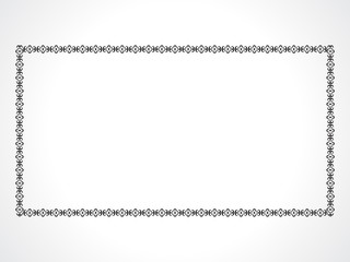 abstract artistic creative floral border