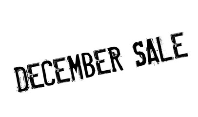 December Sale rubber stamp. Grunge design with dust scratches. Effects can be easily removed for a clean, crisp look. Color is easily changed.
