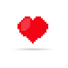 pixel heart 