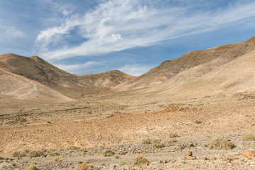 Barranco del Higuerial in Lanzarote, Spain