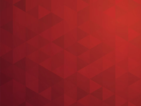 abstract red mosaic geometric background