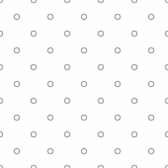 Abstract seamless pattern. Grey circles, modern stylish textures