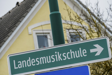 Obraz premium landesmusikschule signs