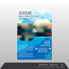 Brochure / Annual Report / Cover design vector