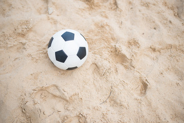 Football on a Beach