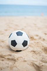 Football on a Beach