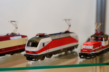 Toy locomotive train model