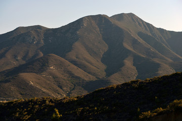 Fototapeta na wymiar Bergslandskap, grekland