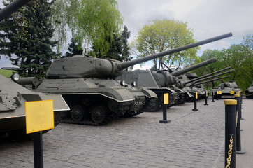 Fototapeta na wymiar Museum of armored vehicles