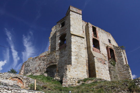 Die Burg von Boskovice in S&uuml;dm&auml;hren