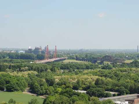 Duisburger Rheinbr&uuml;cken