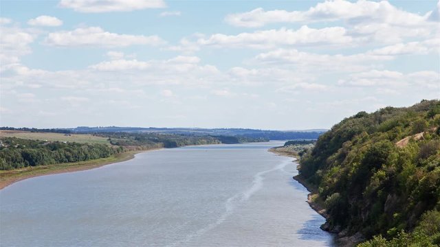 The European River Dniester time-lapse