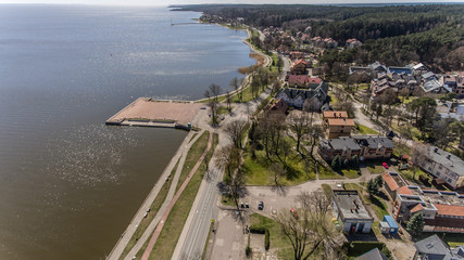 juodkrante aerial view 