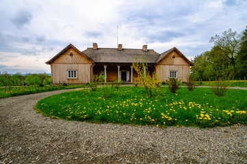 Fototapeta premium Folk Architecture Museum in Sanok