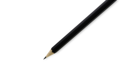 Close-Up Of Pencil On White Background