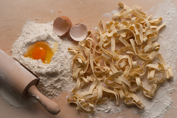   Hand made pasta © Waldek Pietrzak