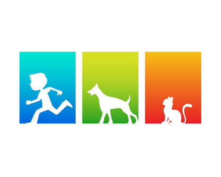 Modern Adopt A Pet Logo