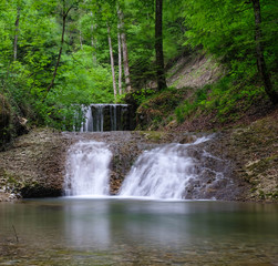 Hinwiler Tobel mit Wasserfällen