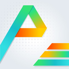 Abstract digital geometric flat background. With place for your message. Business or tech presentation, cover template Elegant background template design. Cover layout.