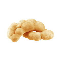 Tamarind isolated on white background