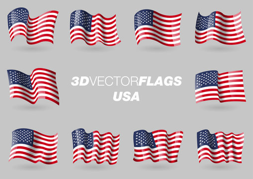 USA Flaggen