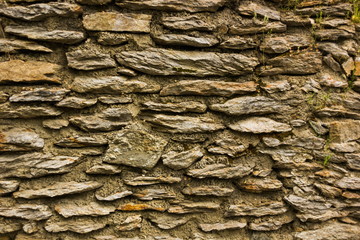 Background of old stone wall texture