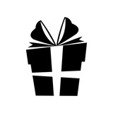 Download "christmas present box gift ribbon decoration outline ...