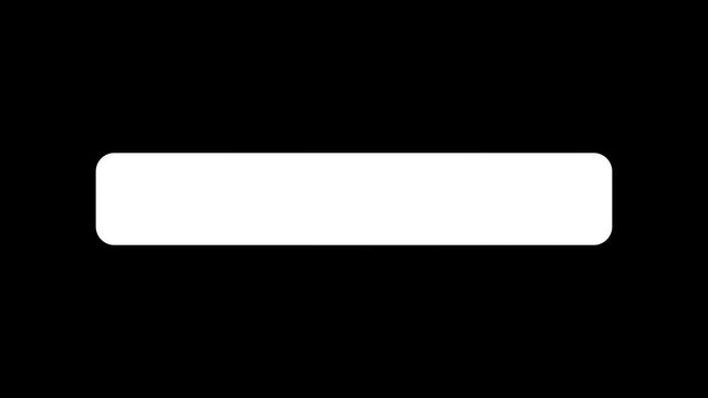 02 Lower Thirds alpha channel Fill White