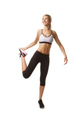 sporty fitness woman