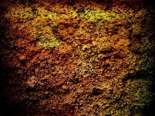 Abstract dark background. Bright colors. / Texture of stone /