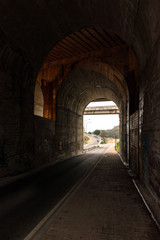 Fototapeta na wymiar Tunel en Torrelodones