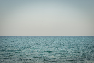 Sea skyline