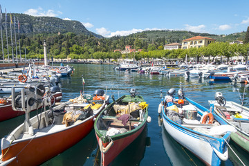 Obraz premium Port Garda, Włochy