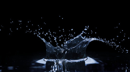 Splash on the water surface