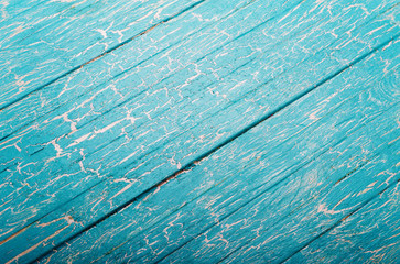 Blue wooden background with slope