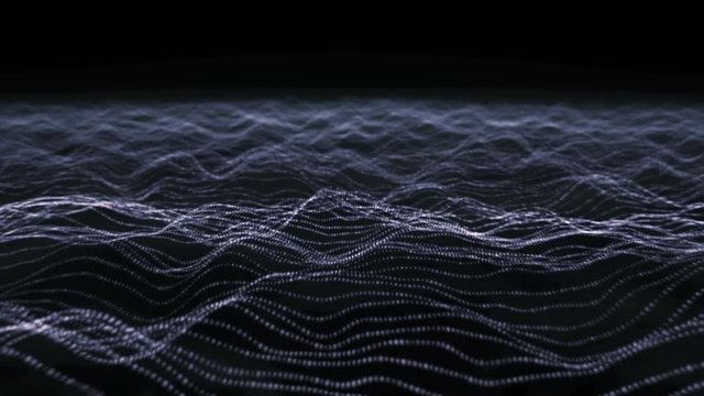 Abstract Waves Loop