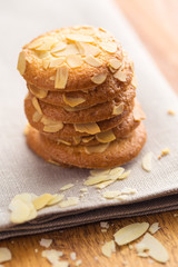 Sweet almond cookies.