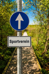 Schild 239 - Sportverein