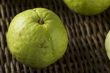 Raw Organic Green Large Guava