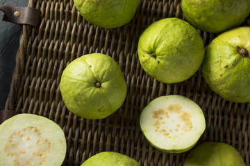 Raw Organic Green Large Guava