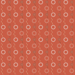 seamless vector pattern for textiles,  with small elements