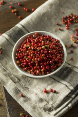 Dry Organic Red Peppercorns