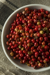 Dry Organic Red Peppercorns